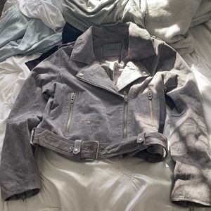Blank nyc suede jacket
